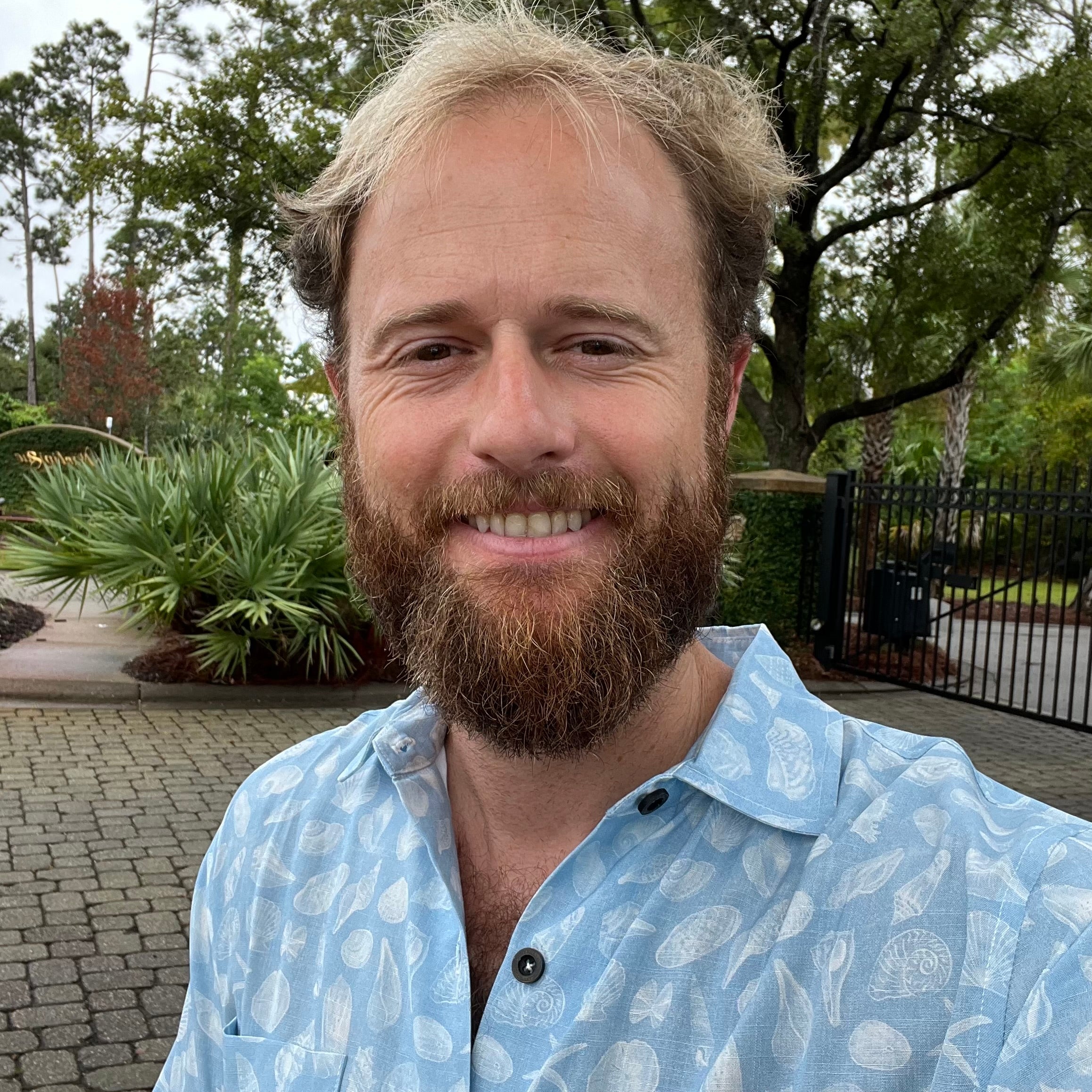 Seashells of the Gulf Coast - Men’s Floridian Shirt