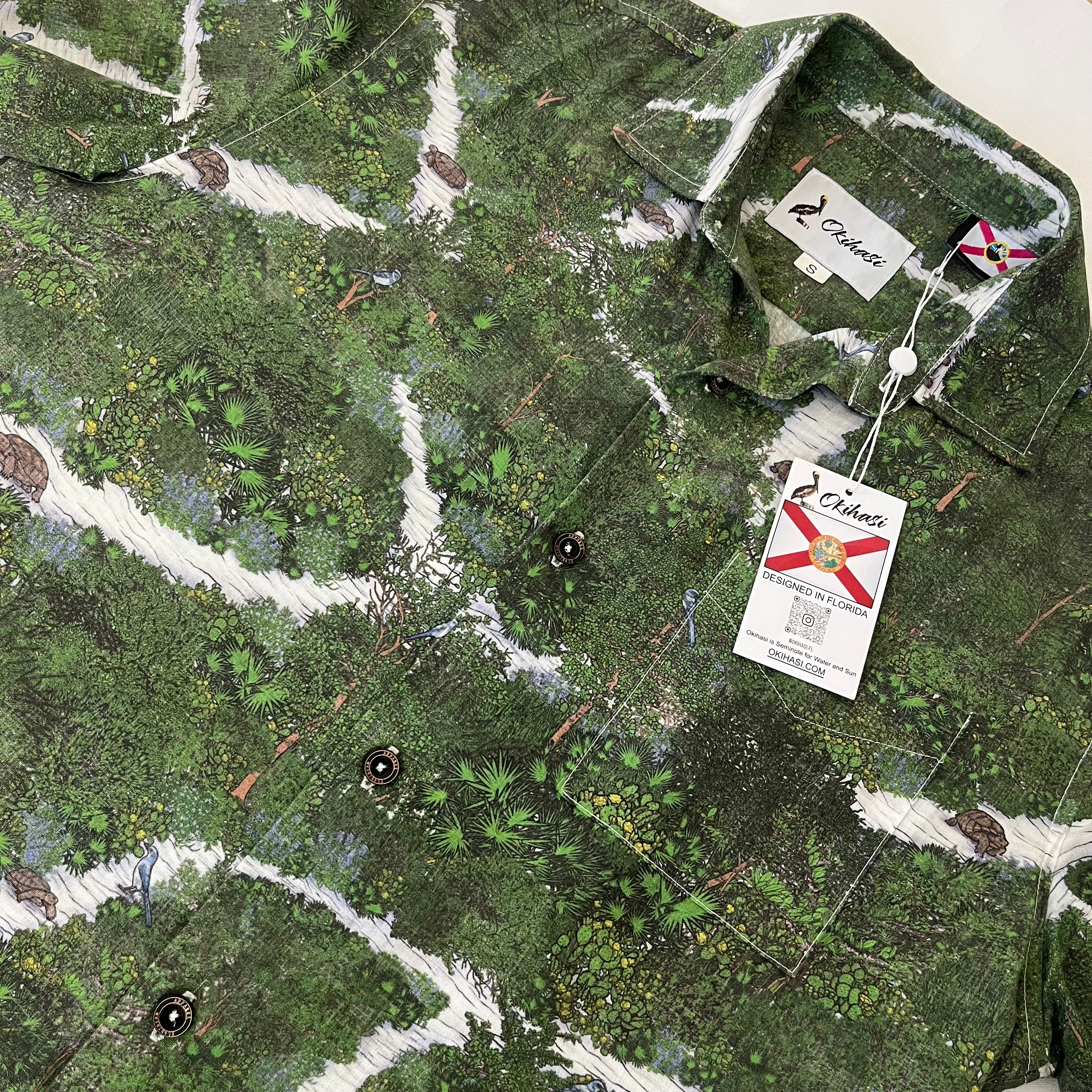 An image of the Florida Scrub Floridian Shirt by Okihasi.