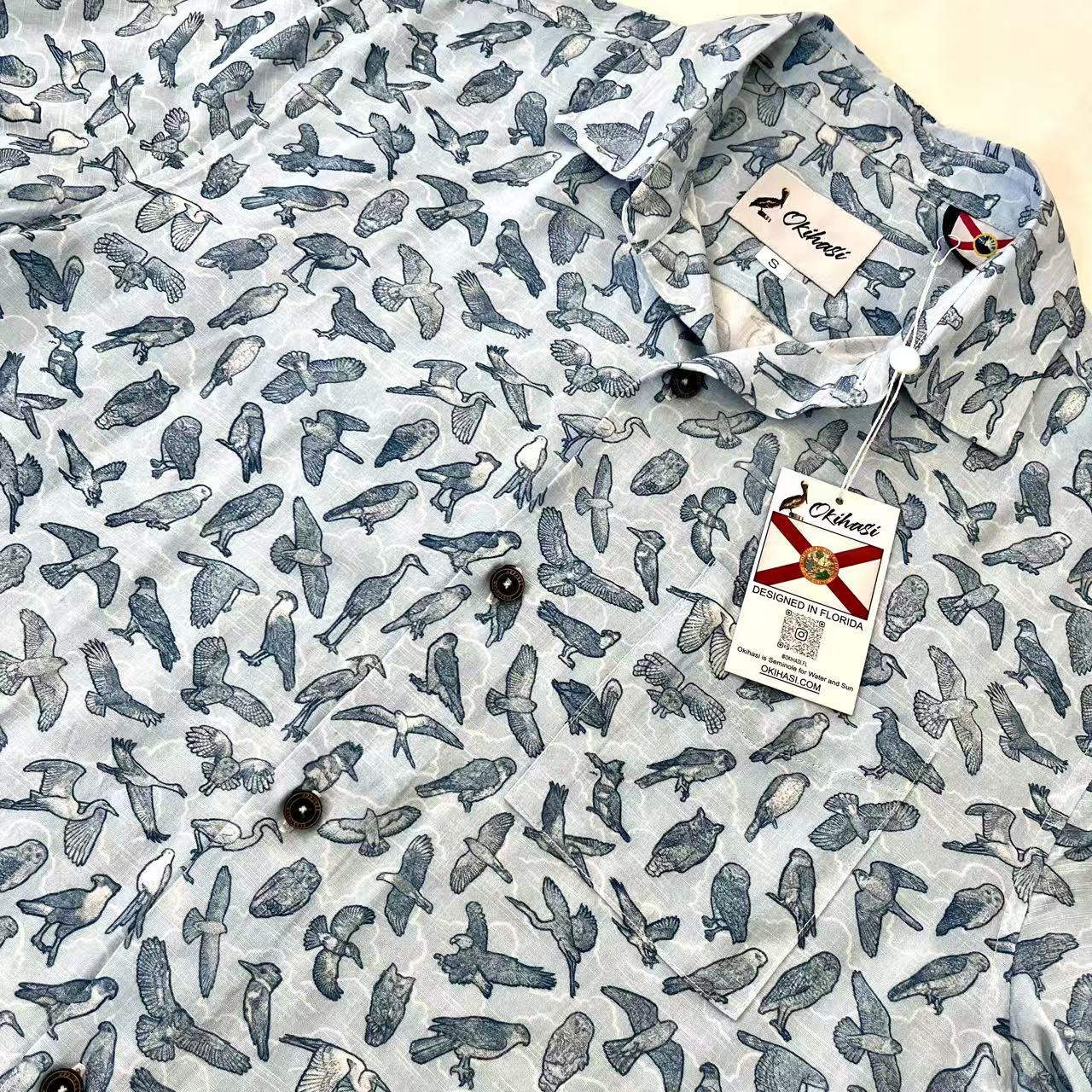 Birds of Prey - Men’s Floridian Shirt