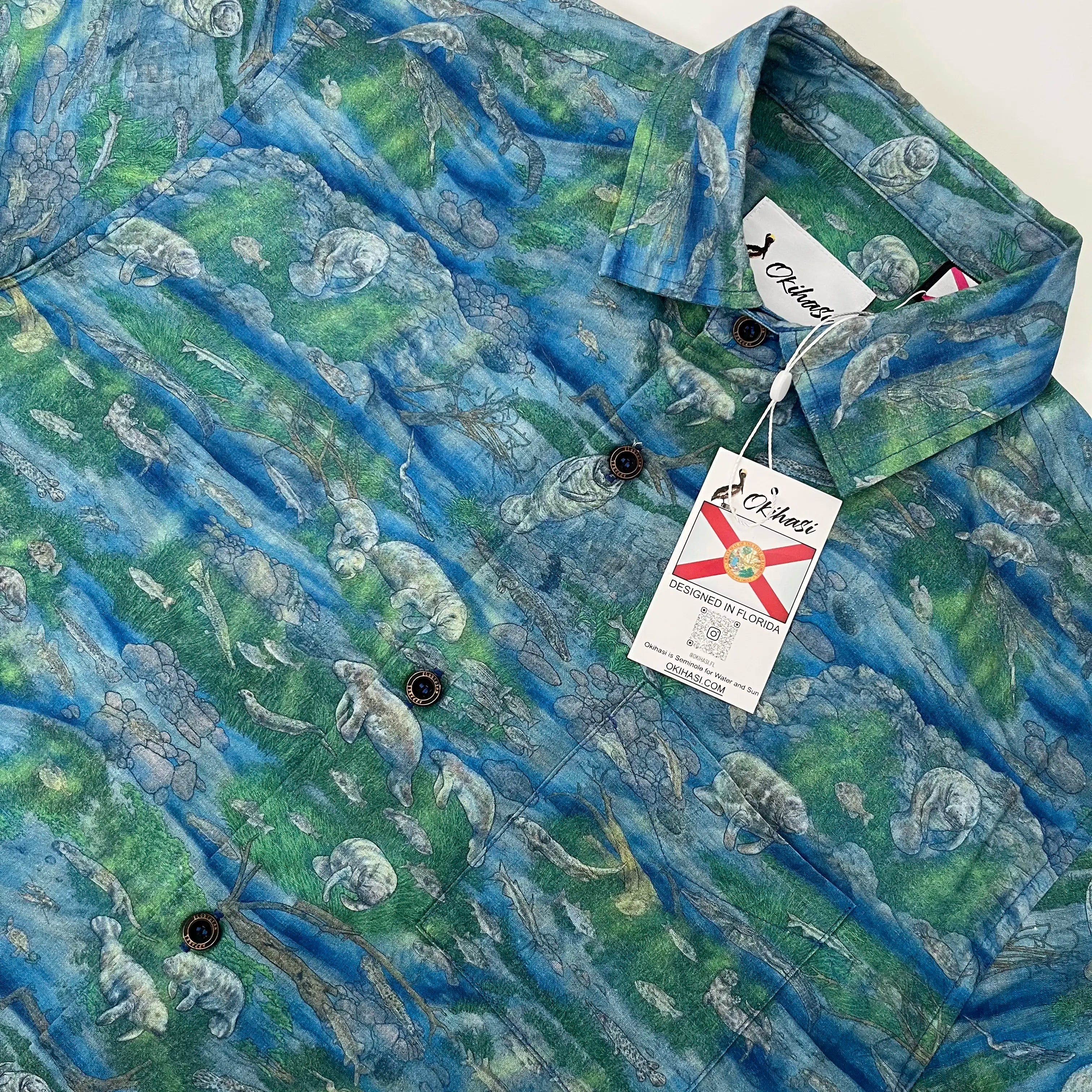 Florida Springs - Men's Floridian Shirt
