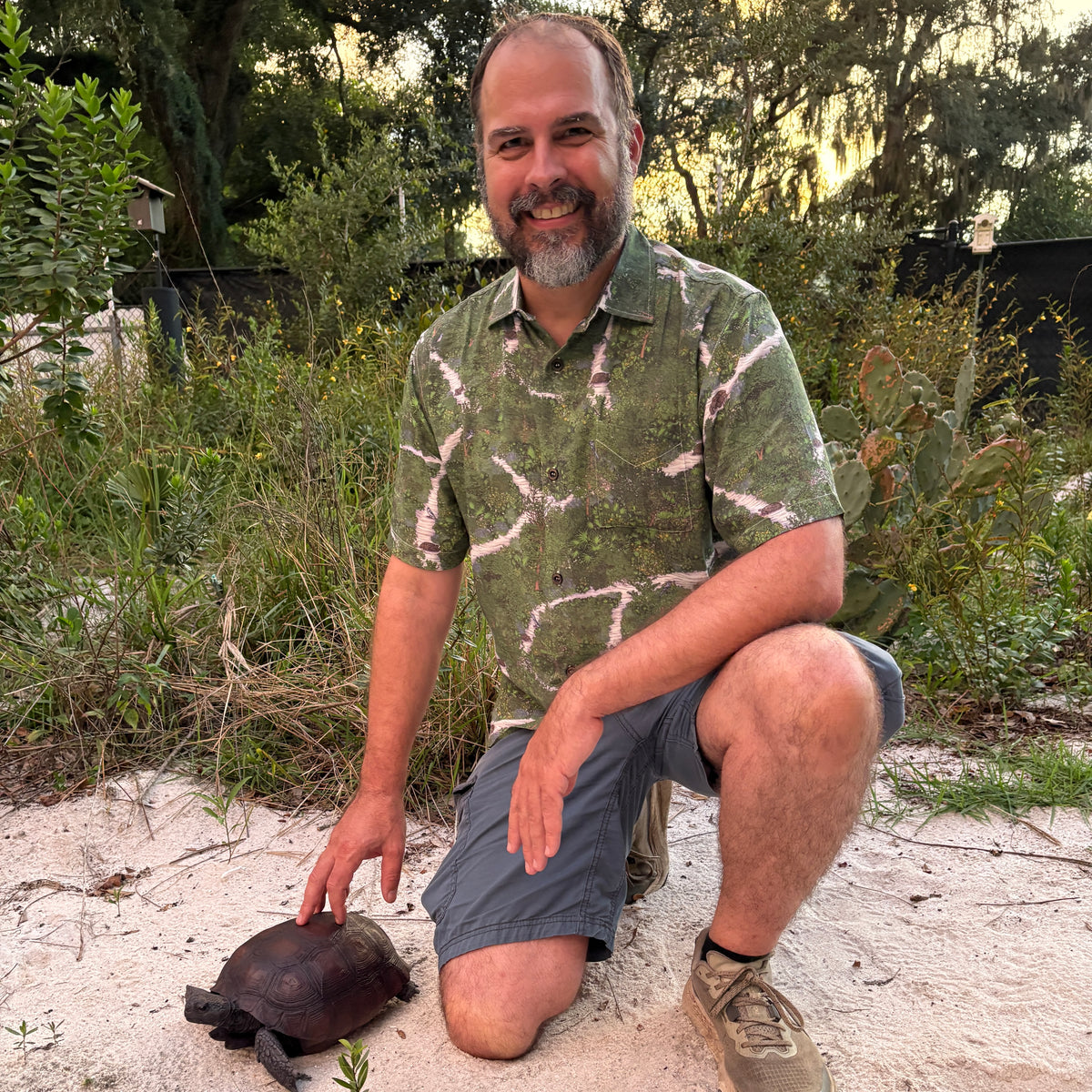 Florida Scrub - Men’s Floridian Shirt by Okihasi