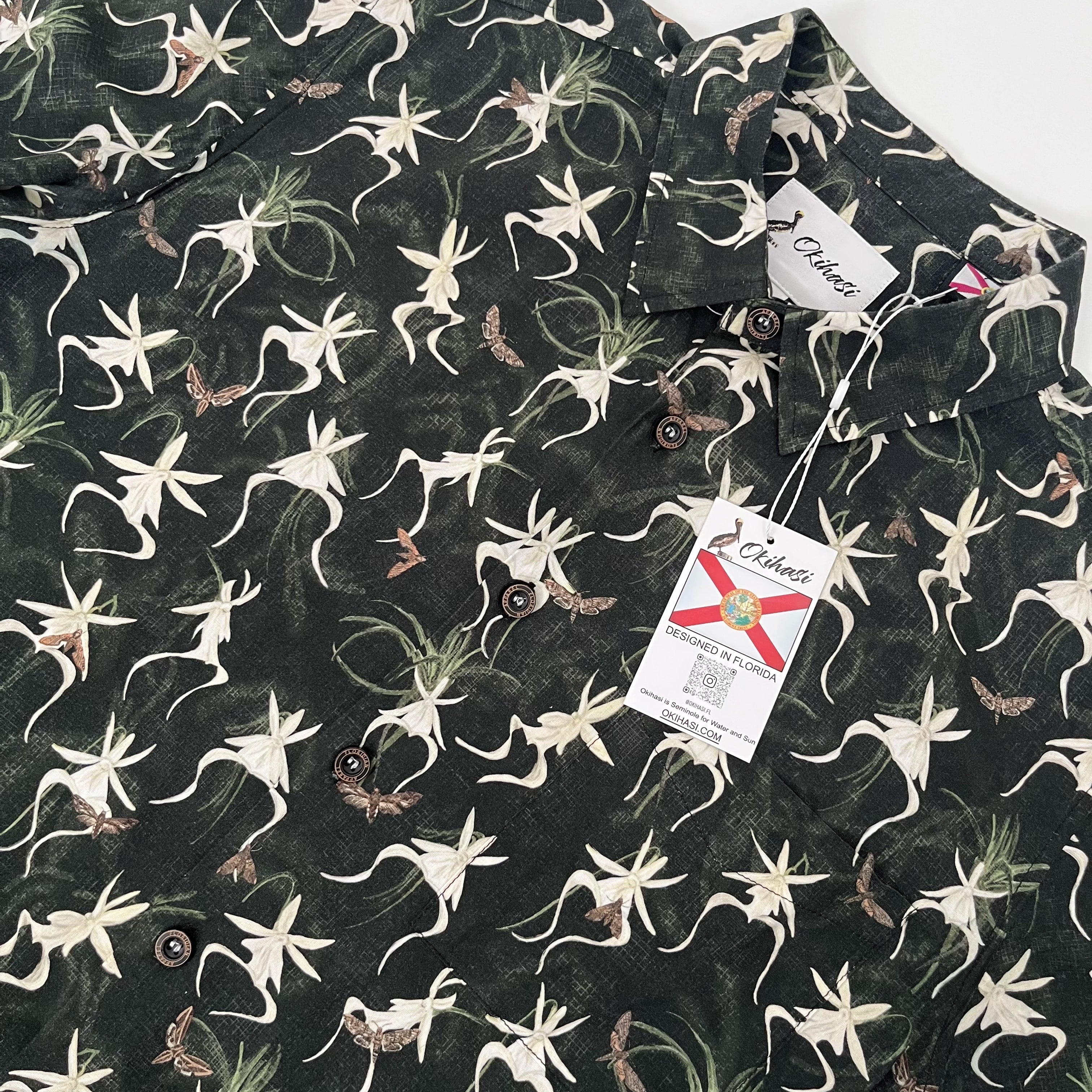 Ghost Orchid - Men's Floridian Shirt (Tencel™)